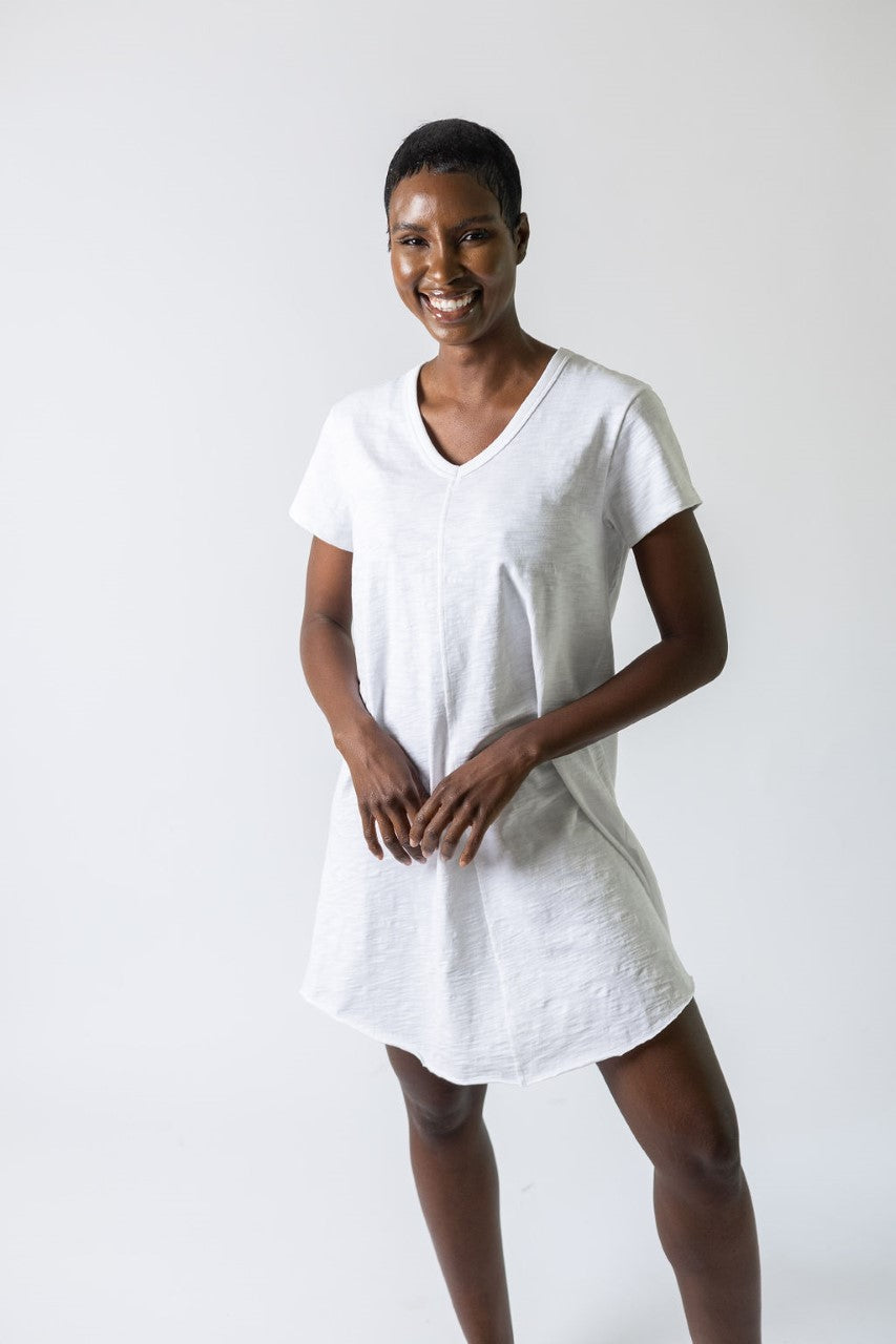 Kelly V-Neck Tee Dress