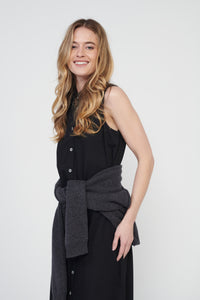 Coastal Poplin Dress