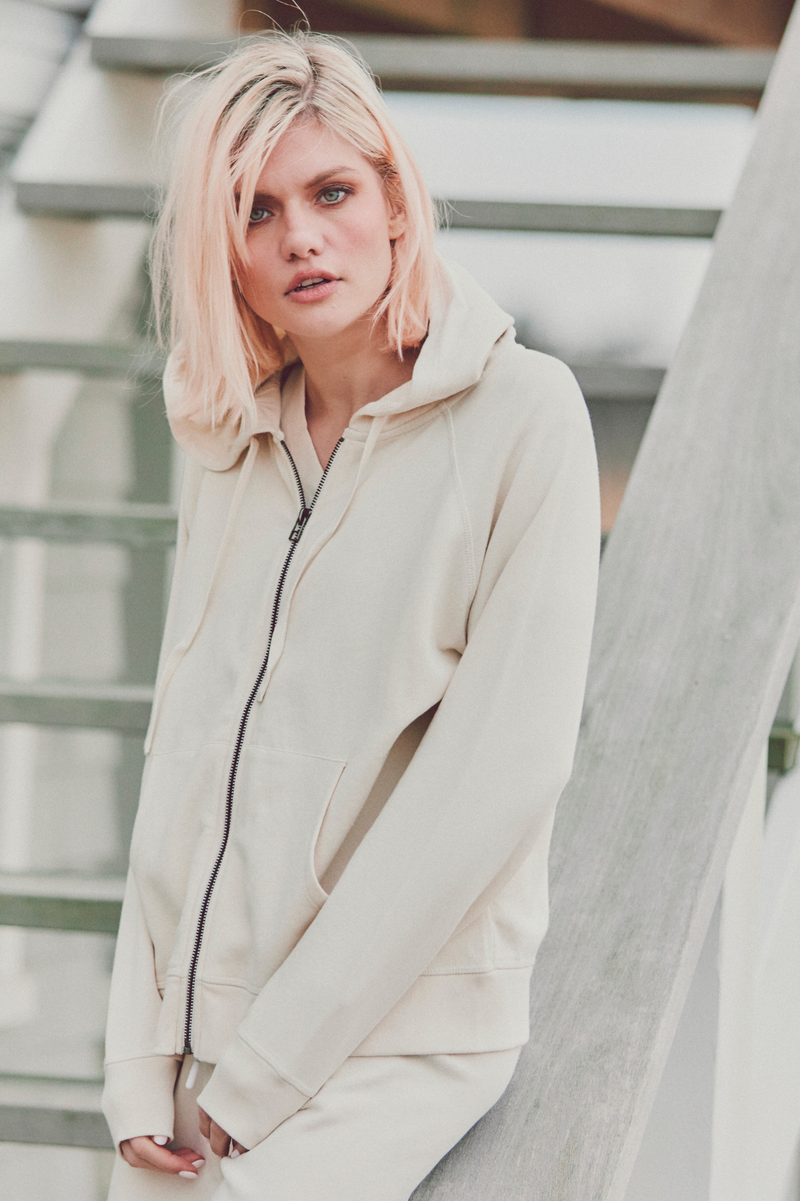 Zip Hoodie Ladies Beige Hoodie Buy Beige Sweatshirts Hoodie For